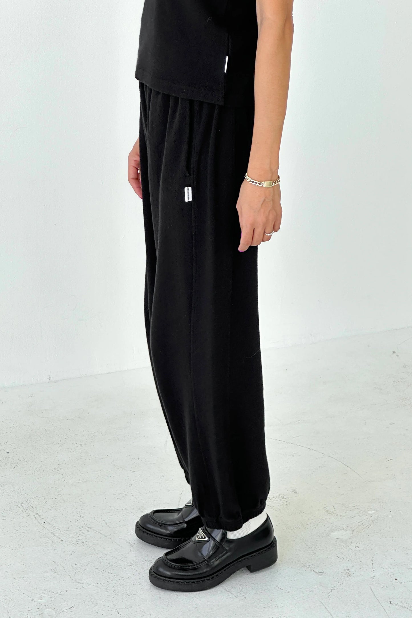 Le Bon Shoppe Pointelle Balloon Pants