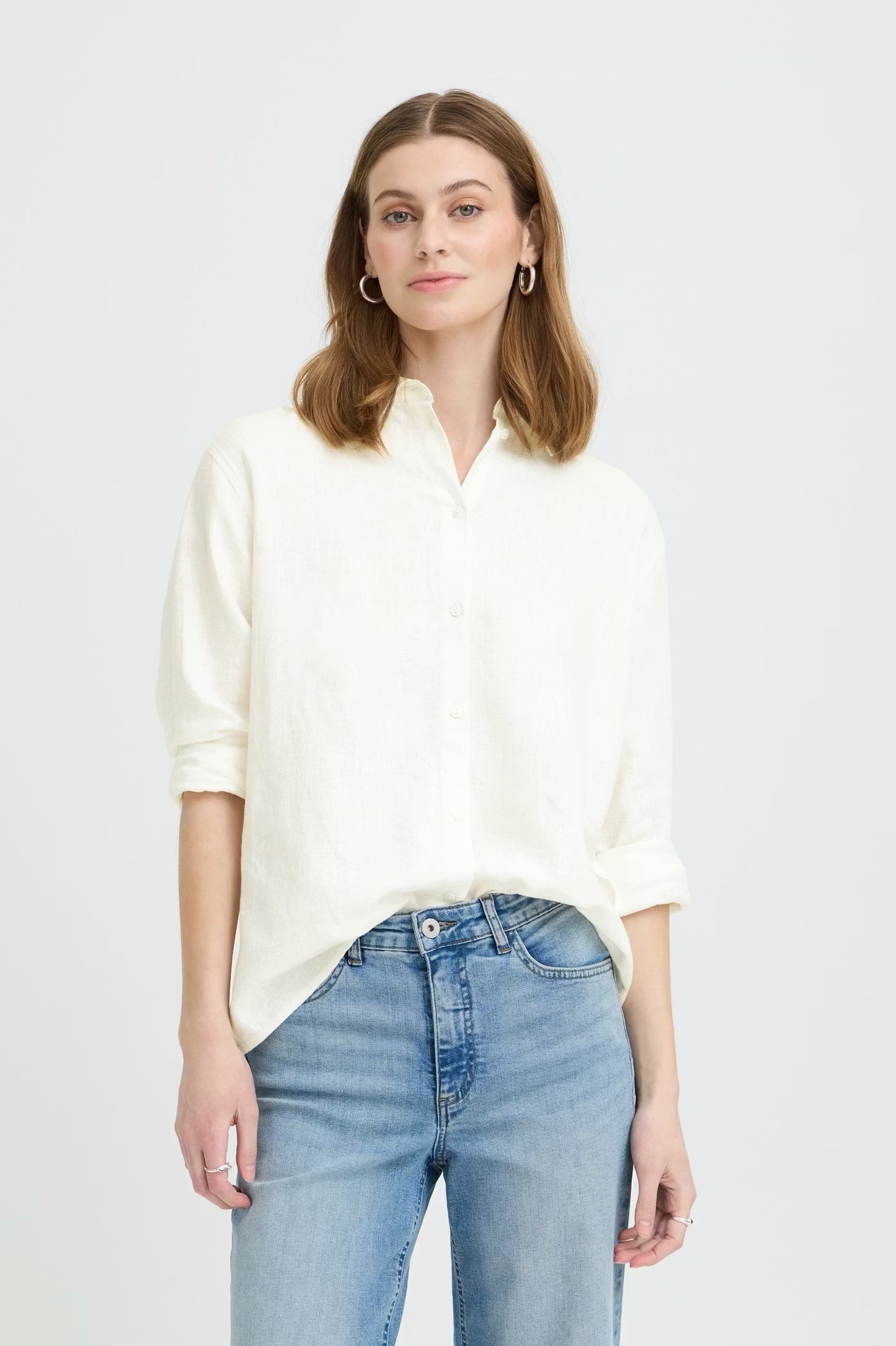 Ichi Linno Long Sleeve Shirt