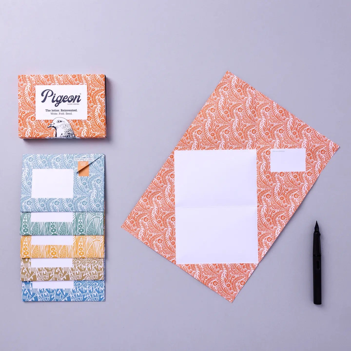Pigeon Posted Folding Letter Set