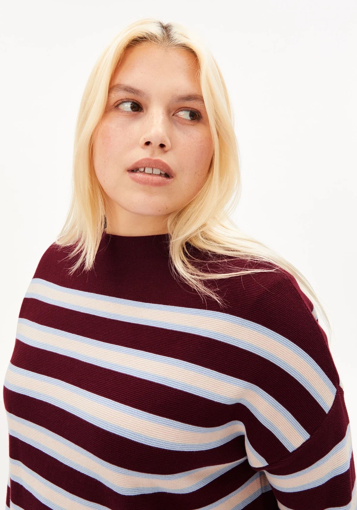 Armed Angels Merinaa Striped Knit Sweater