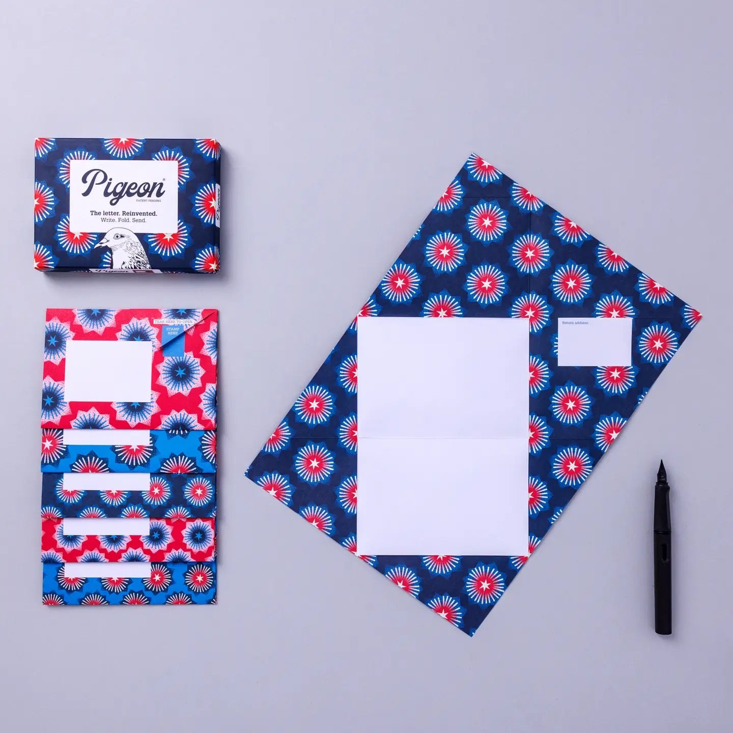 Pigeon Posted Folding Letter Set