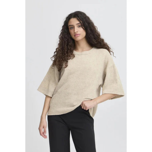 Ichi Dasila 3/4 Sleeve Sweater