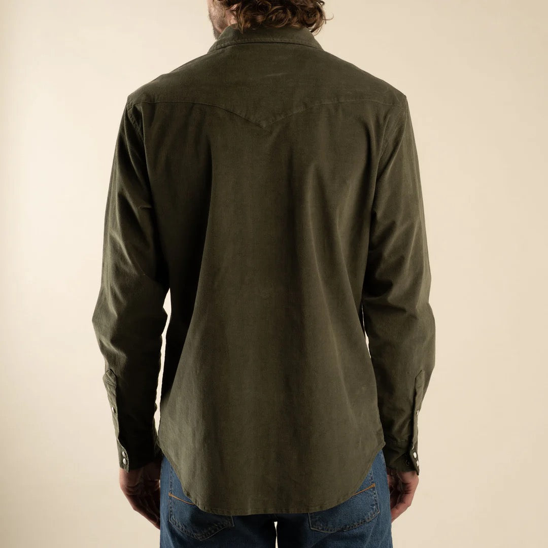 Sendero Wyatt Pearl Snap - Corduroy (3 colours)
