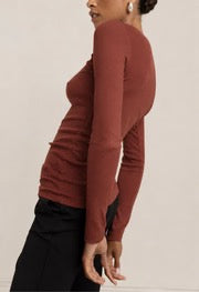 Paper Label Lisa Long Sleeve Top (+2 colours)
