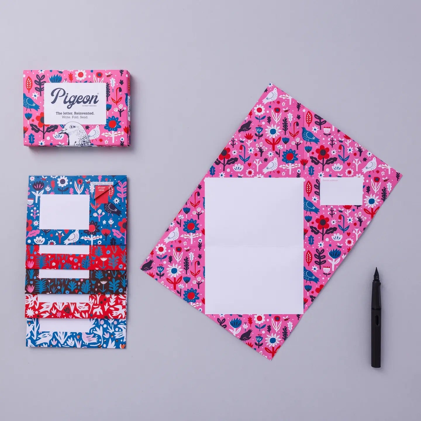Pigeon Posted Folding Letter Set