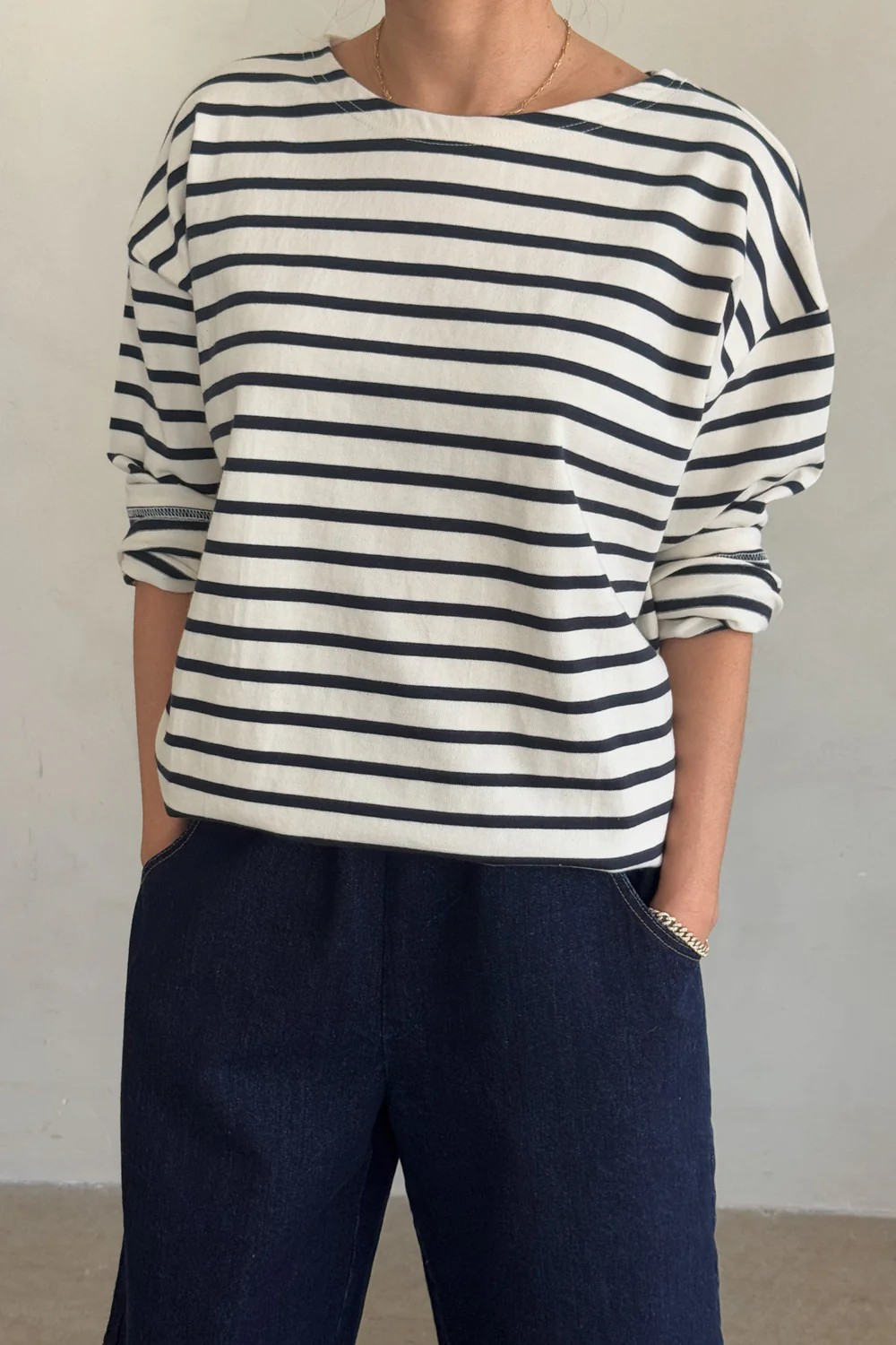 Le Bon Shoppe Marielle Boat Neck Top