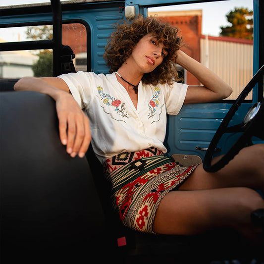 Sendero Prairie Rose Lace Blouse