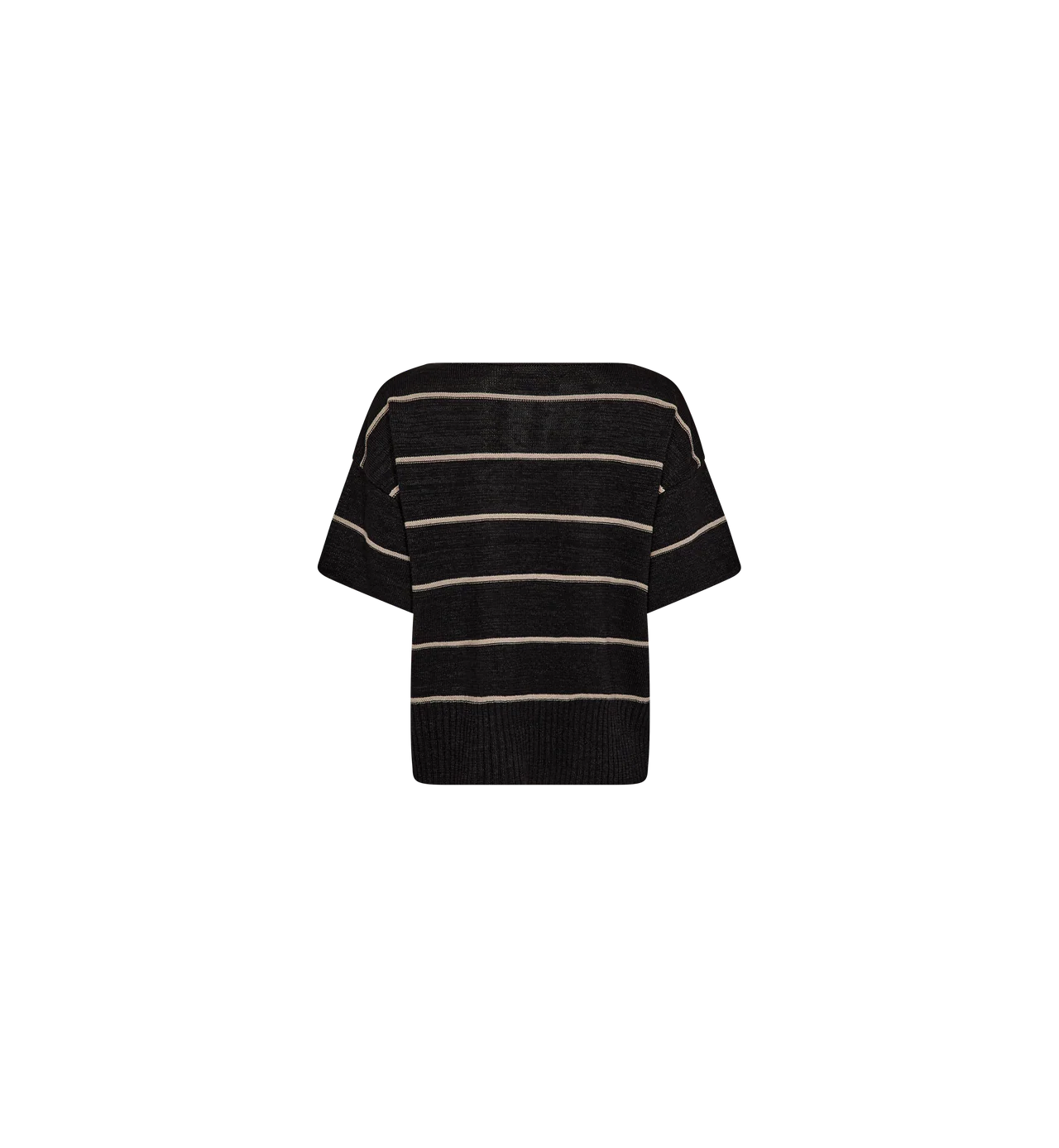 Mos Mosh Arlen Paper Knit Short Sleeve Sweater