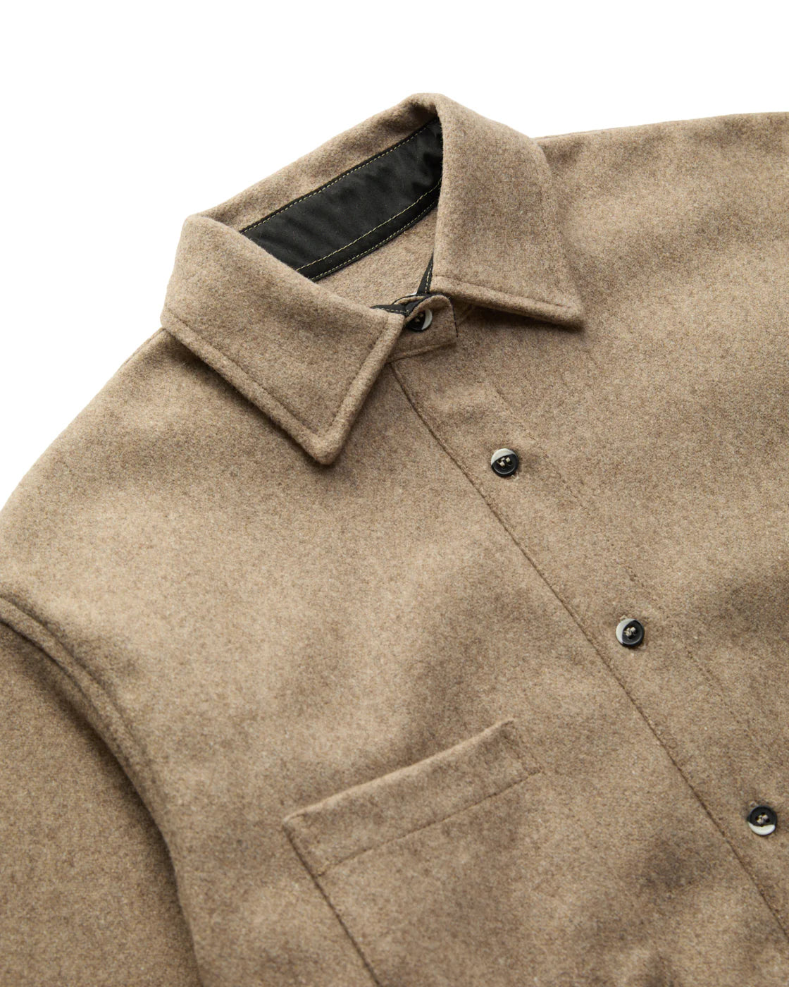 Anian Women's Relaxed Melton Wool in Prairie