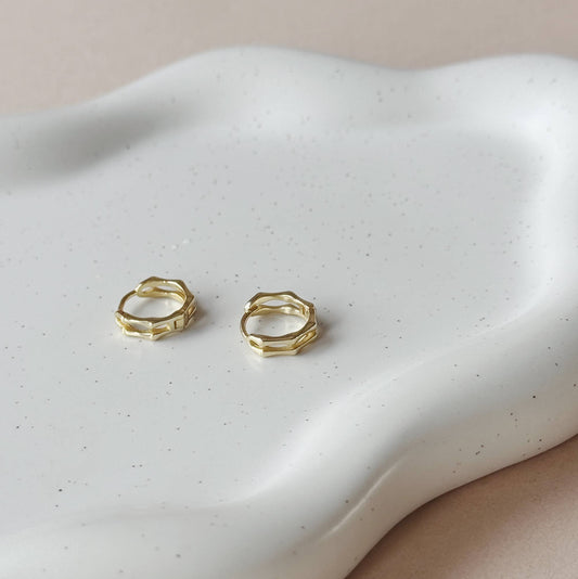 Horace Esagio Hoop Earrings