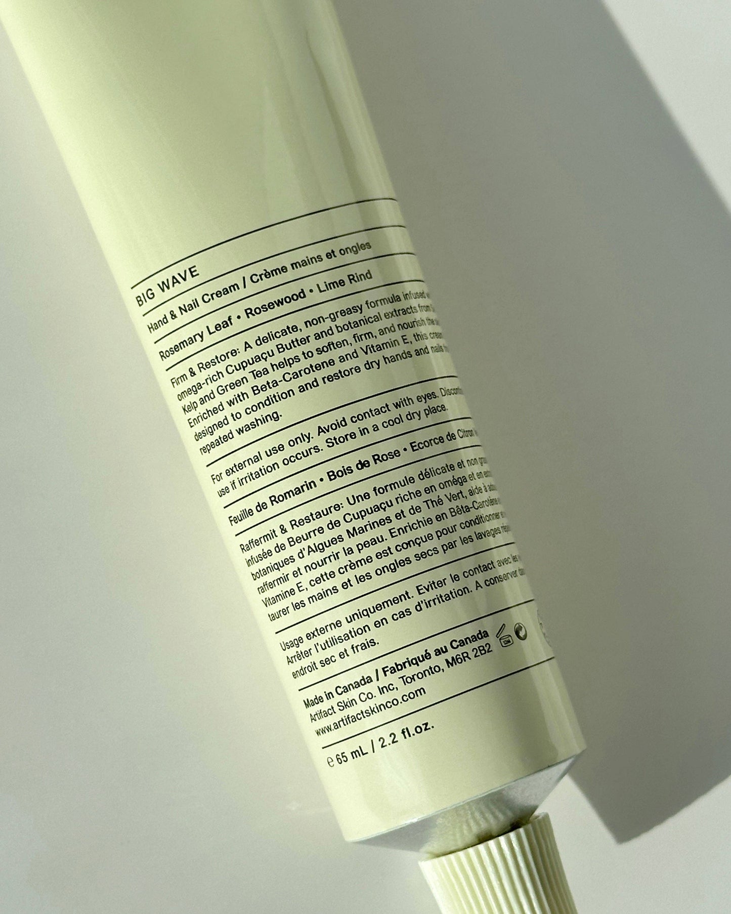 Artifact Big Wave Hand & Nail Cream