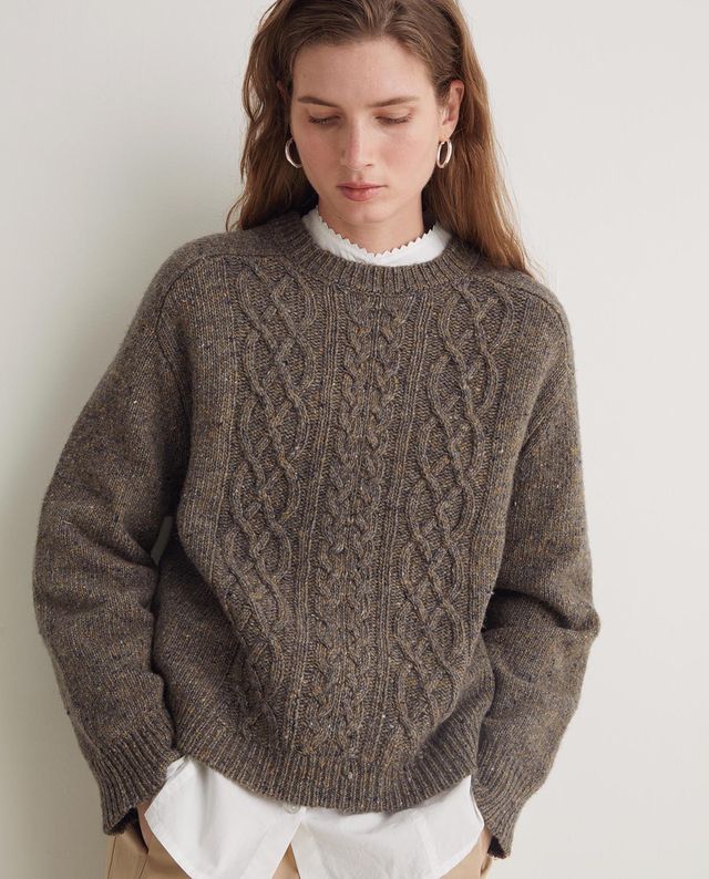 Yerse Cable Stitch Jumper
