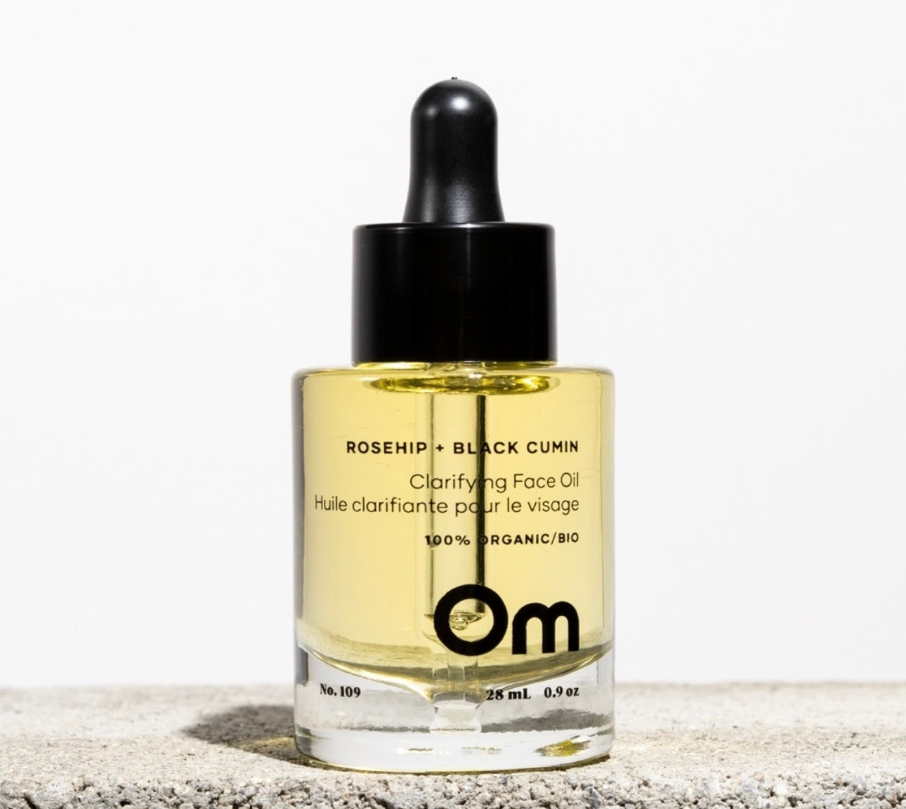 Om Organics Rosehip + Black Cumin Clarifying Face Oil