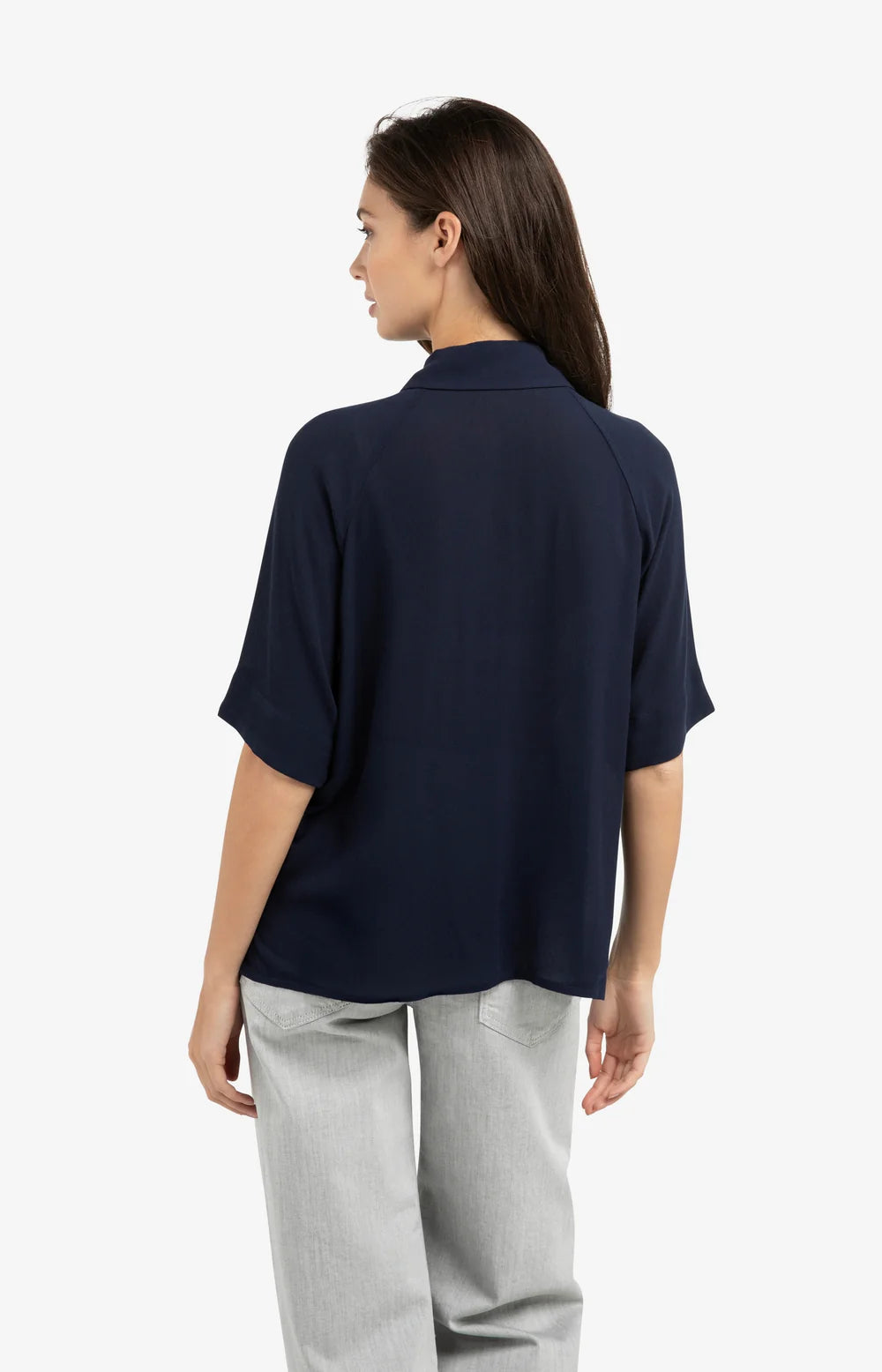 Yaya Pearl Detail Raglan Top