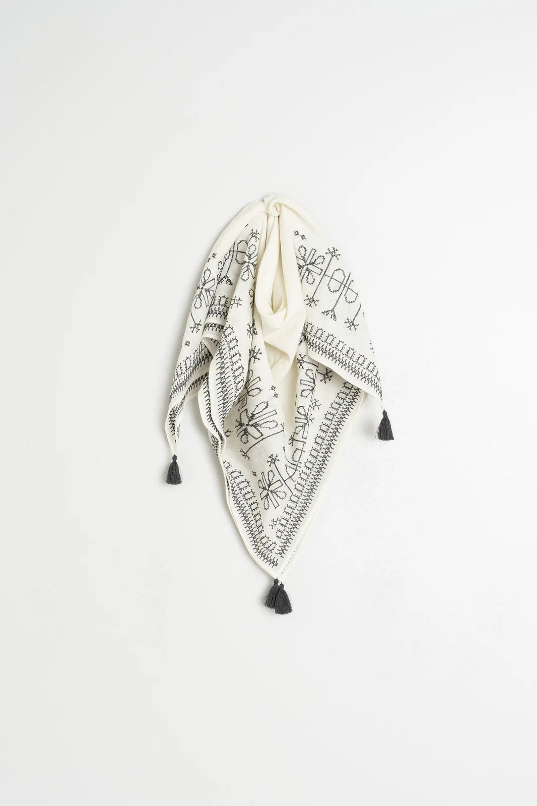 Indi & Cold Embroidered Scarf