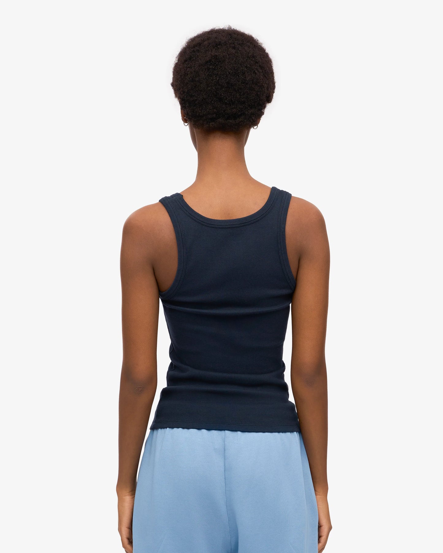 Colourful Standard Organic Ribbed Tank (6 Colours)